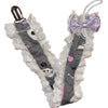 Kawaii Goth Ruffle Deluxe Pacifier Clip