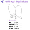 Rearz Adult Padded Scratch Mittens