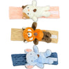 Furry Animals Wrist Rattle Variety