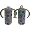 Lil Book Worm 12oz Stainless Steel Sippy Cup