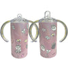 Princess Kitty Springtime 12oz Stainless Steel Sippy Cup