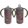 Princess Kitty Springtime 12oz Stainless Steel Sippy Cup