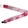 Hearts Fabric Pacifier Clip