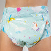 Bambino Cloudee Print ABDL 1 Adult Diaper Sample