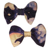 Night-Night Time Fabric 2pc Hair Bow Set