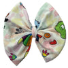 Dino Pride Fabric Hair Bow