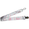 Sweet Kitty Fabric Pacifier Clips