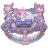 Purple Bunny Hand Crafted Deluxe Pacifier
