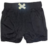 Black Cotton Shorts