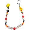 Poo Butt Bear Silicone Teether Pacifier Clip