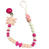 Lil Pig Silicone Teether Pacifier Clip