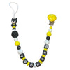 Bat Hero Silicone Teether Pacifier Clip