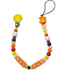 Lil One Poke Game Silicone Teether Pacifier Clip
