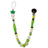 Cannabis Silicone Teether Pacifier Clip