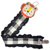 Lion Plush Ruffle Deluxe Pacifier Clip