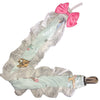 Easter Little Bear Plush Ruffle Deluxe Pacifier Clip