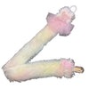 Bear Plush Ruffle Deluxe Pacifier Clip