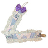 Carousel Ponies Plush Ruffle Deluxe Pacifier Clip