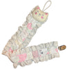 Kitty Cat Plush Ruffle Deluxe Pacifier Clip