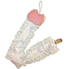 Kitty Cat Plush Ruffle Deluxe Pacifier Clip