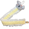 Koala Bear Plush Ruffle Deluxe Pacifier Clip