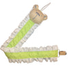 Bear Plush Ruffle Deluxe Pacifier Clip