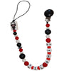 Halloween Lil Shit Silicone Teether Pacifier Clip