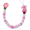 Lil Pup Silicone Teether Pacifier Clip