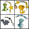 Dinosaur Variety Silicone Chewing Teether