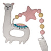  White/Pink Llama