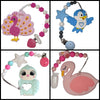 Birds Variety Silicone Chewing Teether