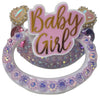 Baby Girl Hand Crafted Deluxe Pacifier