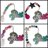 Mermaid Variety Silicone Chewing Teether