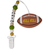 Football Silicone Teether Chewing Toy Pacifier Clip