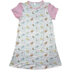Pink Good Night Bear Night Gown Pajamas
