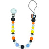 Skeleton Silicone Teether Pacifier Clip