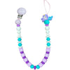 Mermaid Silicone Teether Pacifier Clip