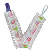 Princess Plush Ruffle Deluxe Pacifier Clip