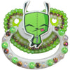 Alien Plush Hand Crafted Deluxe Pacifier