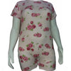 *DEFECT* Squishyabdl Pink Flower Cotton Romper
