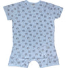 *DEFECT* Squishyabdl Blue Bear Cotton Romper