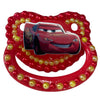 Race Car Hand Crafted Deluxe Pacifier