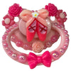 Ballet Slipper Hand Crafted Deluxe Pacifier