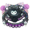 Goth Bunny Hand Crafted Deluxe Pacifier