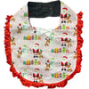 Holiday Christmas Adult Princess Lace Bib
