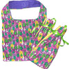 Dinosaur Handmade Bib & Mittens Set