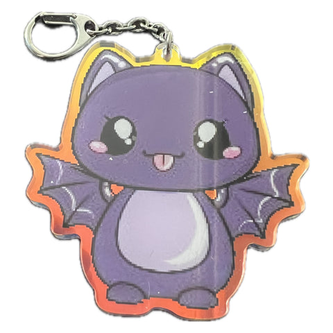 Kawaii Bats Key Chain second image