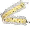 Sweet Lil Bee Ruffle Deluxe Pacifier Clip