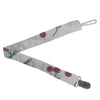 Cherry Matching Fabric Pacifier Clips