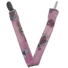 Misfit of Toys Fabric Pacifier Clip